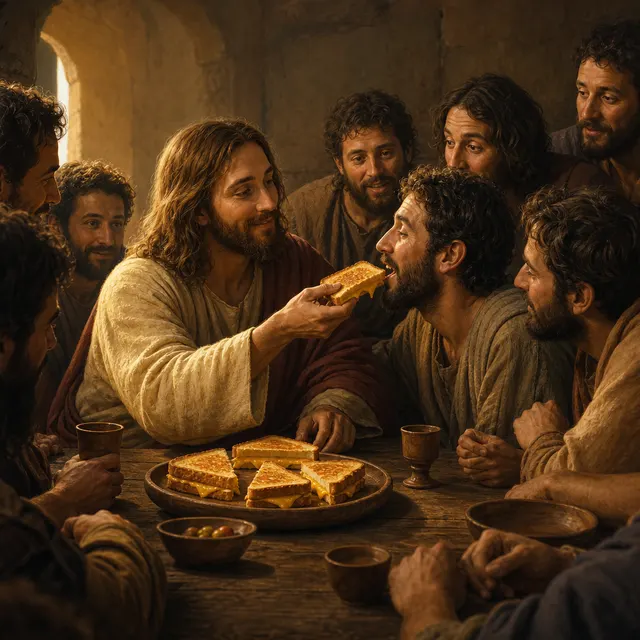 Jesus and the Grilled Cheese