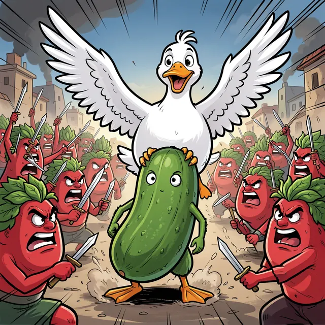 Pickle vs Duck Battle