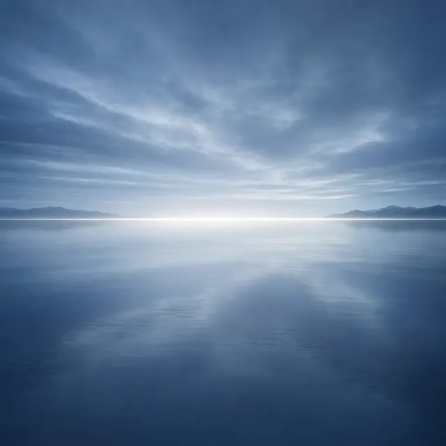 Calm abstract landscape