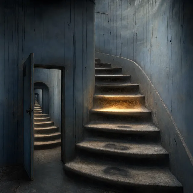 The Stair That Remembers Falling